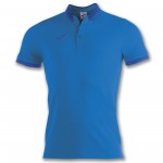 T-shirt Polo Joma Bali II  - niebieski