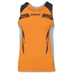 Koszulka biegowa Joma Elite III pomarańczowo-czarna