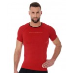 Koszulka męska Brubeck 3D Run PRO czerwona SS11920